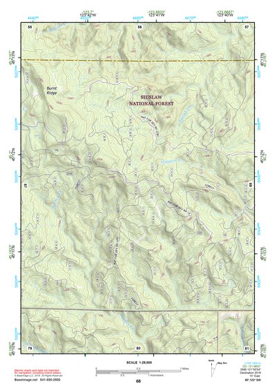 45123SW Page 68 Yamhill River Topo Preview 1