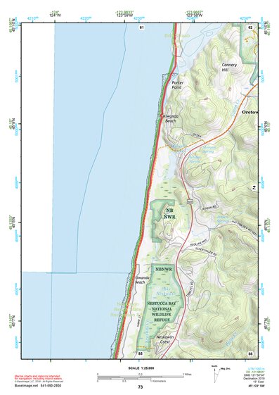 45123SW Page 73 Yamhill River Topo Preview 1