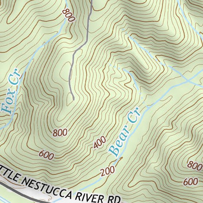 45123SW Page 76 Yamhill River Topo Preview 3