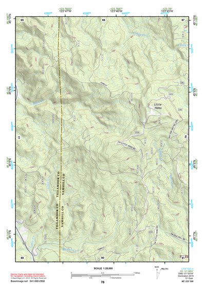 45123SW Page 78 Yamhill River Topo Preview 1