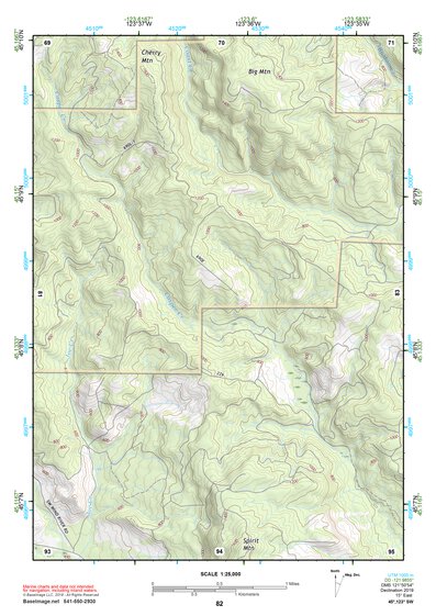 45123SW Page 82 Yamhill River Topo Preview 1