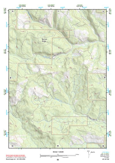 45123SW Page 83 Yamhill River Topo Preview 1