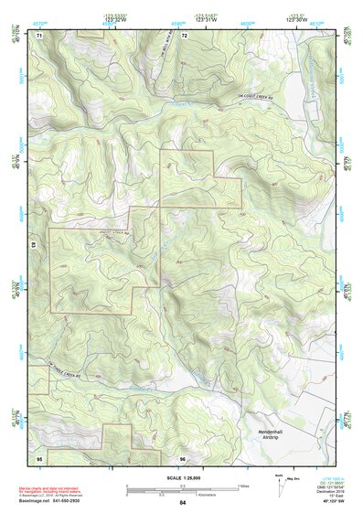 45123SW Page 84 Yamhill River Topo Preview 1