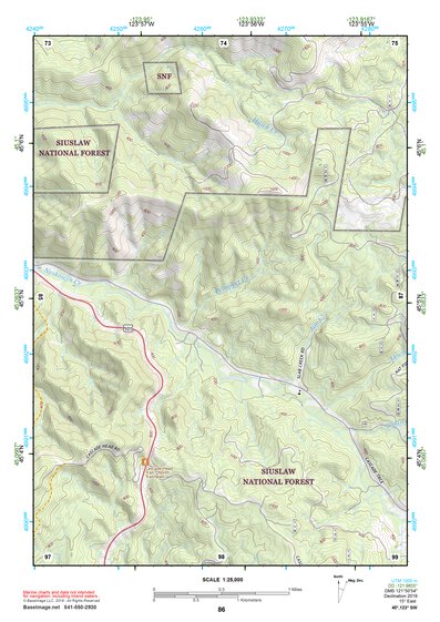 45123SW Page 86 Yamhill River Topo Preview 1