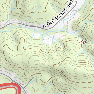45123SW Page 98 Yamhill River Topo Preview 2
