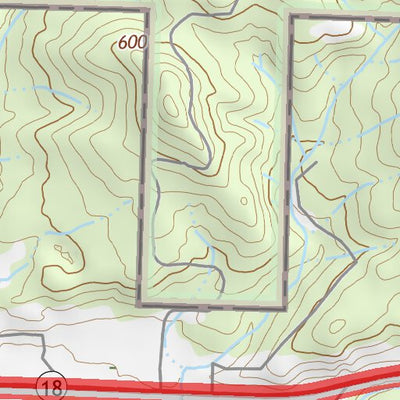 45123SW Page 100 Yamhill River Topo Preview 2