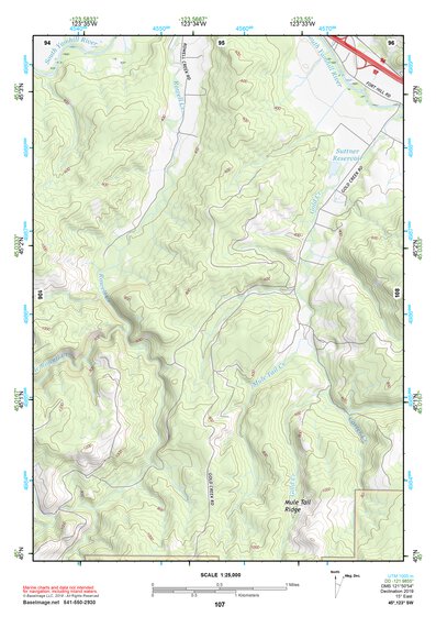 45123SW Page 107 Yamhill River Topo Preview 1