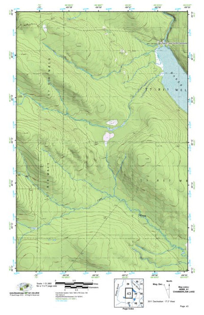 (46069a1) Page 043 Chamberlain Lake Preview 1