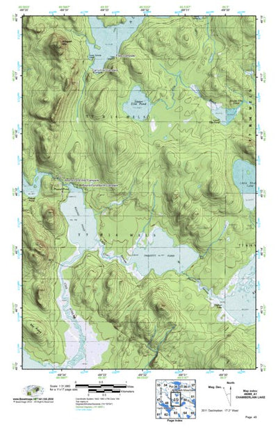 (46069a1) Page 049 Chamberlain Lake Preview 1