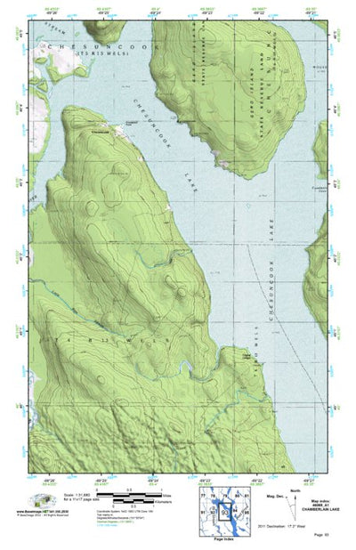 (46069a1) Page 093 Chamberlain Lake Preview 1