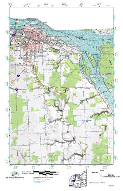 (46084a1) Page 010 Sault Sainte Marie South Preview 1