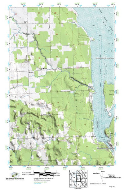 (46084a1) Page 037 Sault Sainte Marie South Preview 1