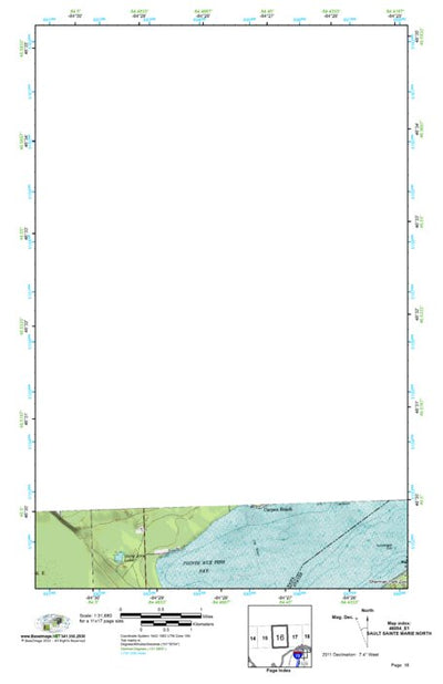 (46084e1) Page 016 Sault Sainte Marie North Preview 1