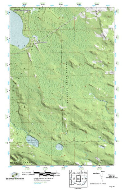 (46085a1) Page 088 Manistique Lake Preview 1