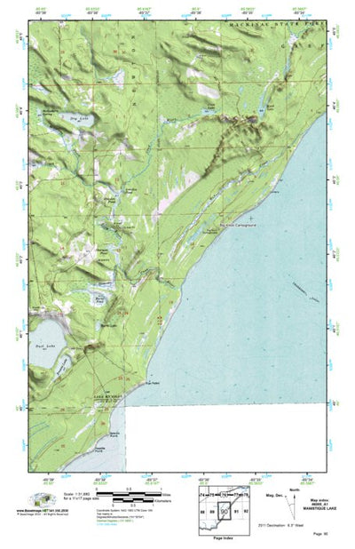 (46085a1) Page 090 Manistique Lake Preview 1