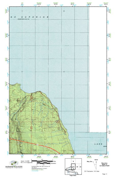 (46086e1) Page 021 Au Sable Point Preview 1