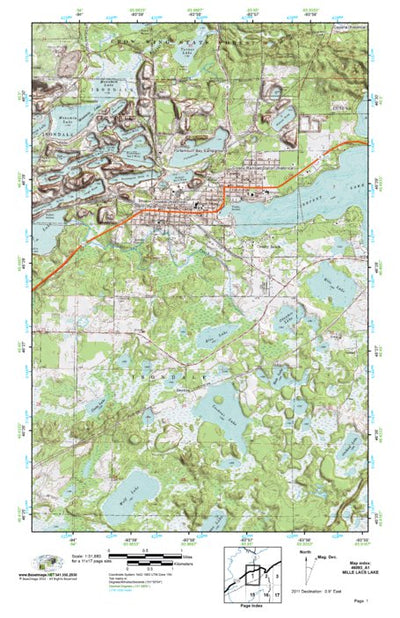 (46093a1) Page 001 Mille Lacs Lake Preview 1