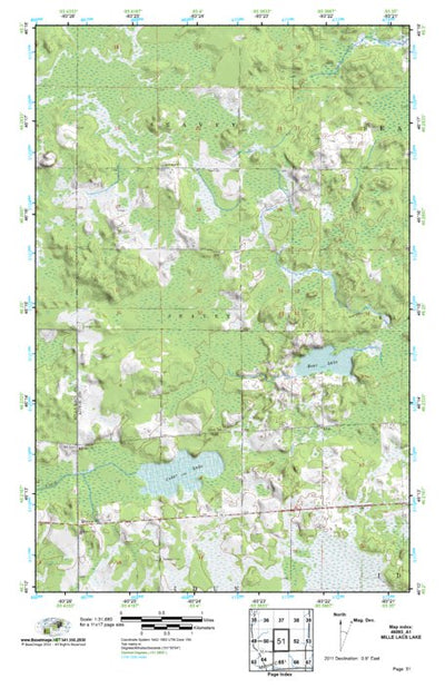 (46093a1) Page 051 Mille Lacs Lake Preview 1