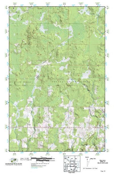 (46093a1) Page 055 Mille Lacs Lake Preview 1