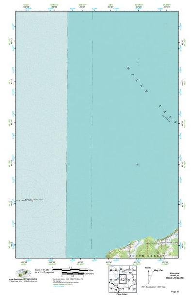 (46093a1) Page 062 Mille Lacs Lake Preview 1