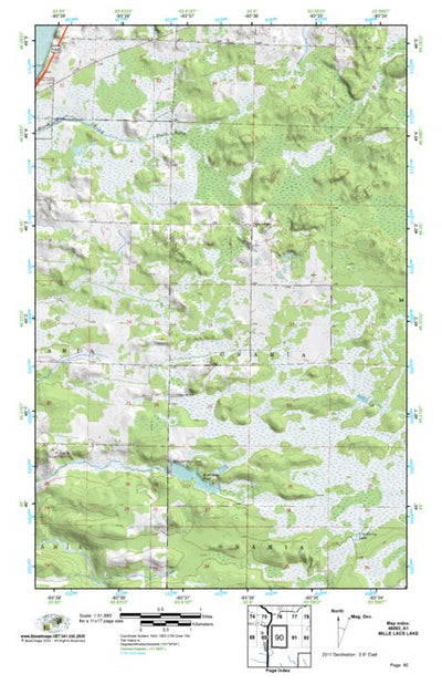 (46093a1) Page 090 Mille Lacs Lake Preview 1