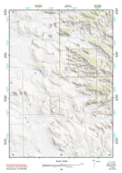 46104NE Page 76 Wibaux Topo Preview 1