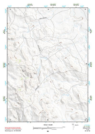 46104NE Page 86 Wibaux Topo Preview 1