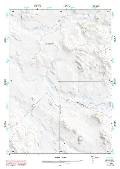 46104NE Page 88 Wibaux Topo Preview 1