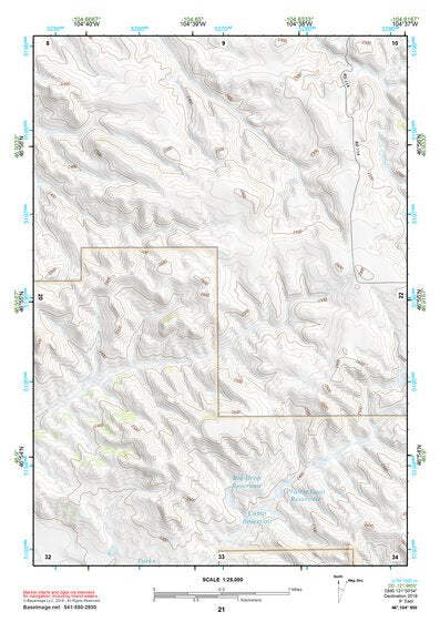 46104NW Page 21 Wibaux Topo Preview 1