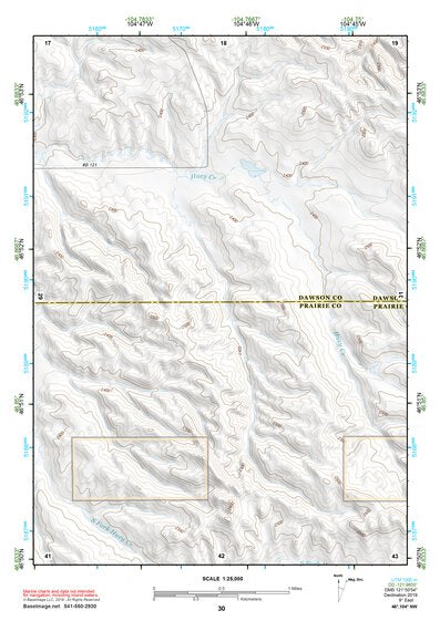 46104NW Page 30 Wibaux Topo Preview 1