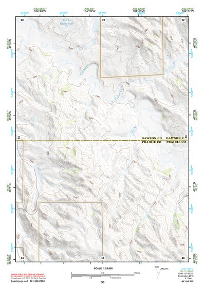 46104NW Page 33 Wibaux Topo Preview 1