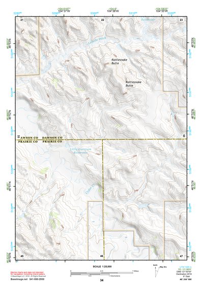 46104NW Page 34 Wibaux Topo Preview 1