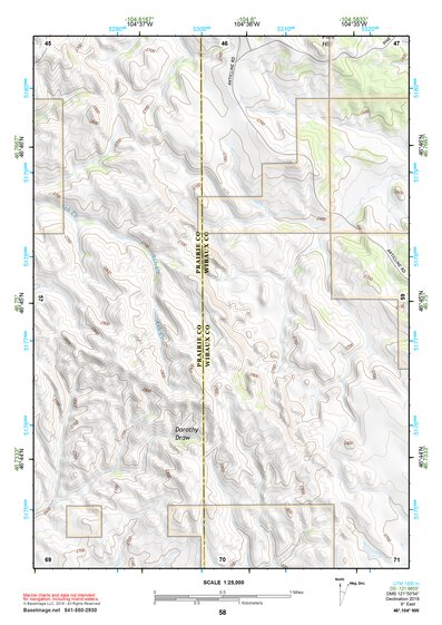 46104NW Page 58 Wibaux Topo Preview 1