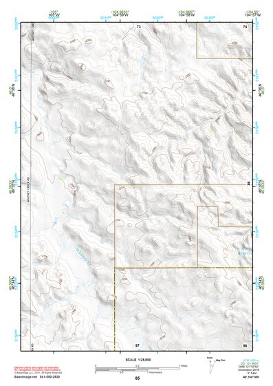 46104NW Page 85 Wibaux Topo Preview 1