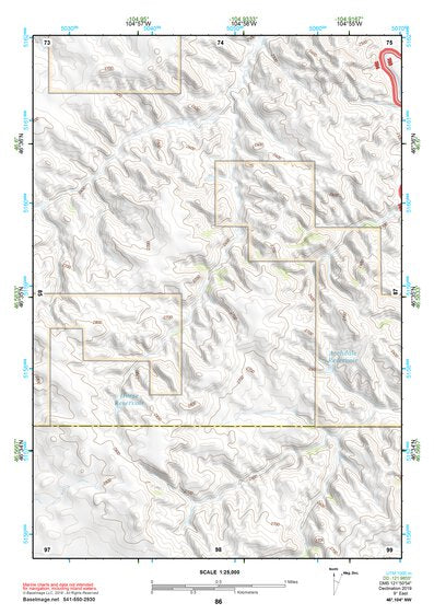 46104NW Page 86 Wibaux Topo Preview 1
