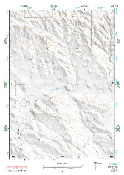 46104NW Page 89 Wibaux Topo Preview 1