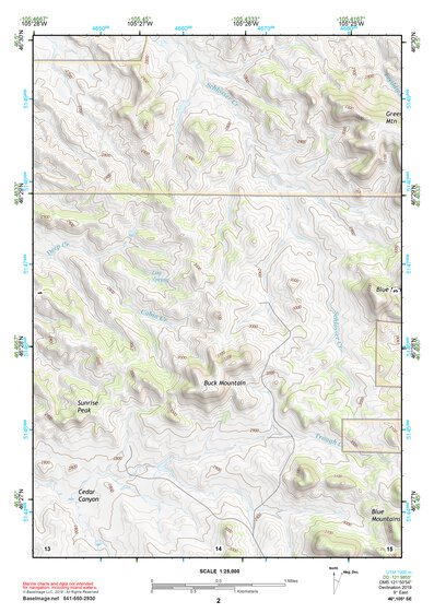 46105SE Page 2 Miles City Topo Preview 1