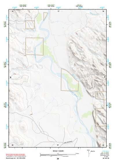 46105SE Page 29 Miles City Topo Preview 1