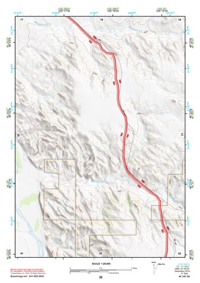 46105SE Page 30 Miles City Topo Preview 1