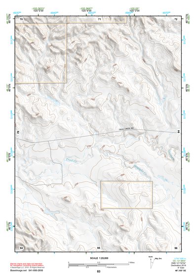 46105SE Page 83 Miles City Topo Preview 1