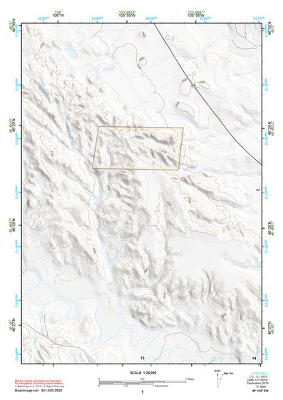 46105SW Page 1 Miles City Topo Preview 1