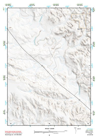 46105SW Page 2 Miles City Topo Preview 1