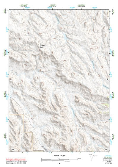 46105SW Page 9 Miles City Topo Preview 1