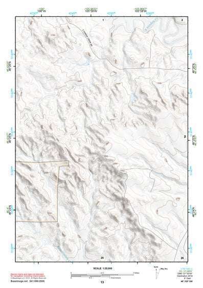 46105SW Page 13 Miles City Topo Preview 1
