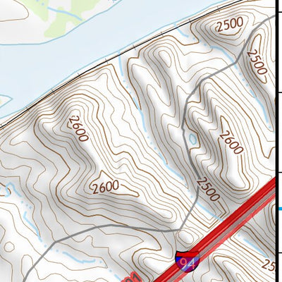 46105SW Page 25 Miles City Topo Preview 3