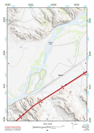 46105SW Page 26 Miles City Topo Preview 1