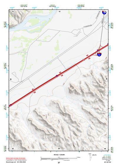 46105SW Page 27 Miles City Topo Preview 1
