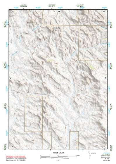 46105SW Page 31 Miles City Topo Preview 1