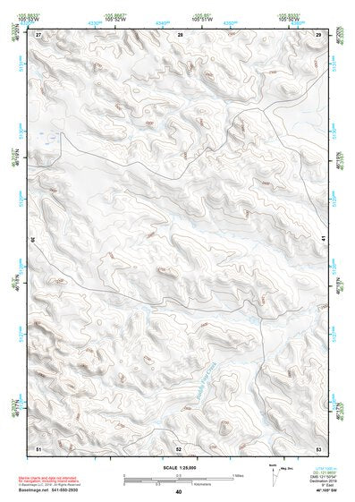 46105SW Page 40 Miles City Topo Preview 1