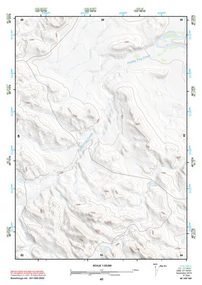 46105SW Page 41 Miles City Topo Preview 1